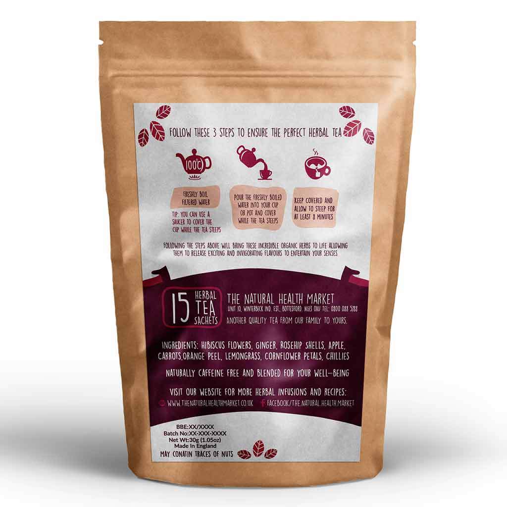 Racy Hibiscus Tea Bags